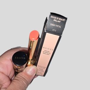 Gucci Pink Lipstick Luxurious Makeup Essential